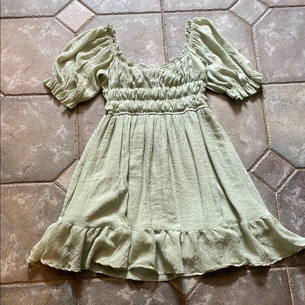 Charming Green Dress